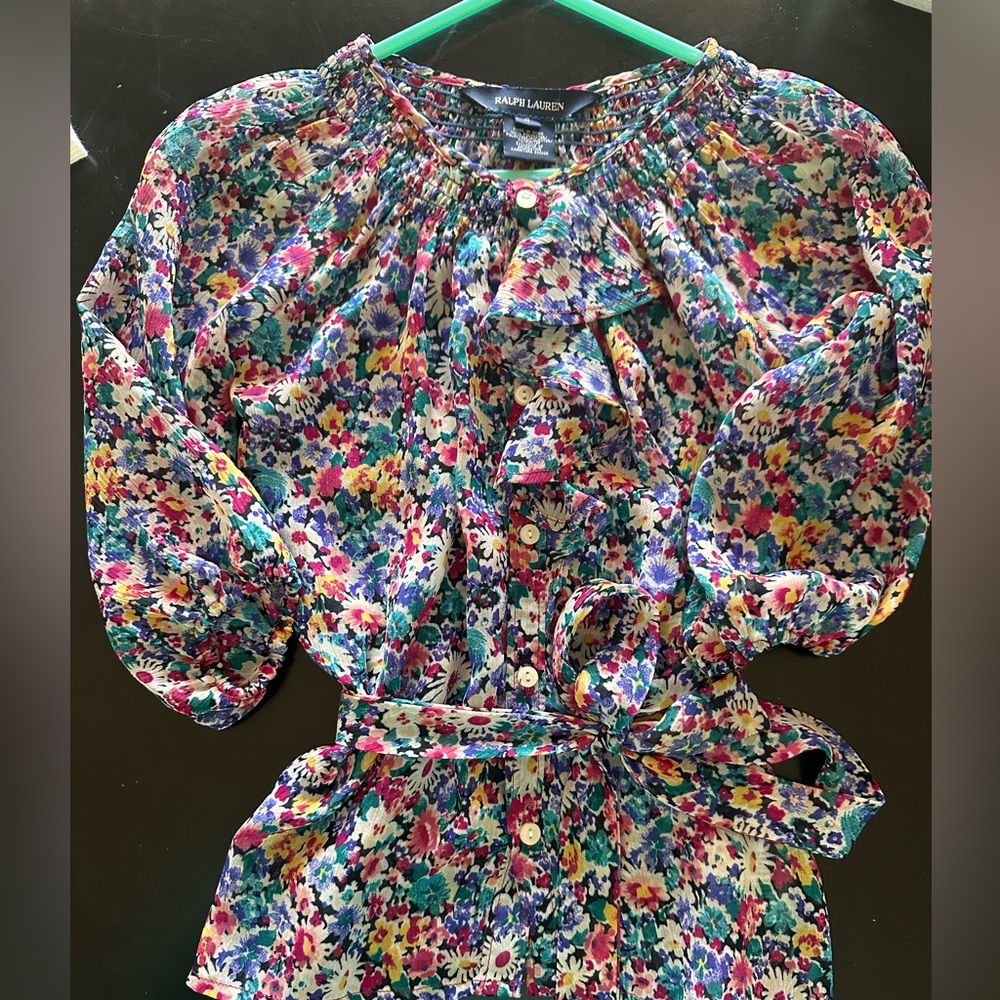 Ralph Layren floral shirt